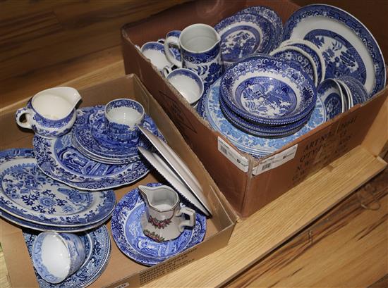 Qty of Spode Italian teaware etc.